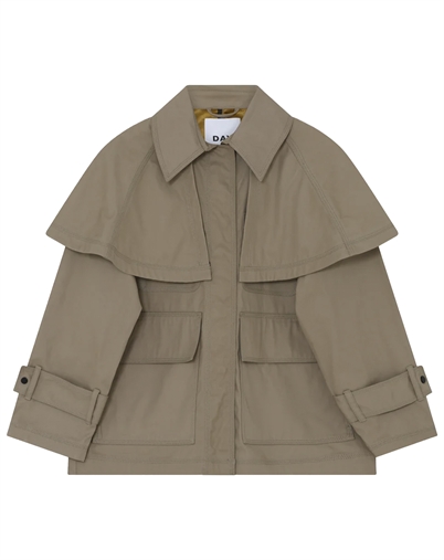 Day Birger et Mikkelsen - Amira Heavy Cotton Jakke - Chinchilla